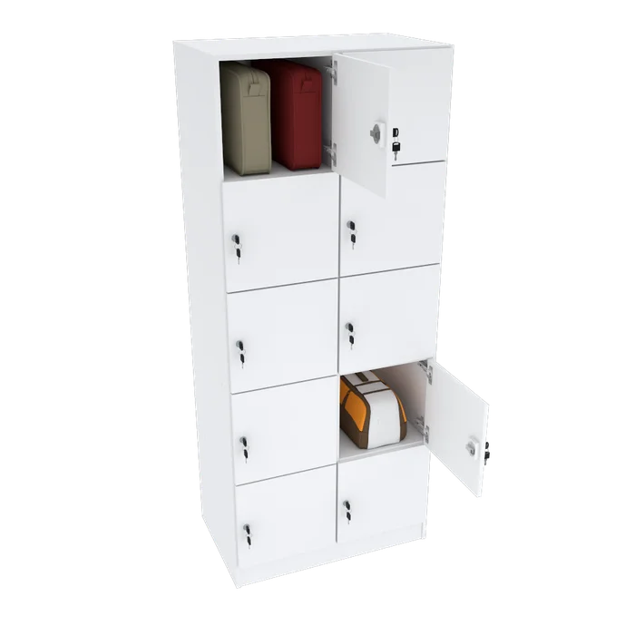 ARMÁRIO ESCANINHO 10 PORTAS CHAVE M274.B ORGANIZADOR