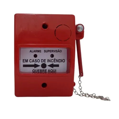 Acionador Manual Convencional Quebra Vidro