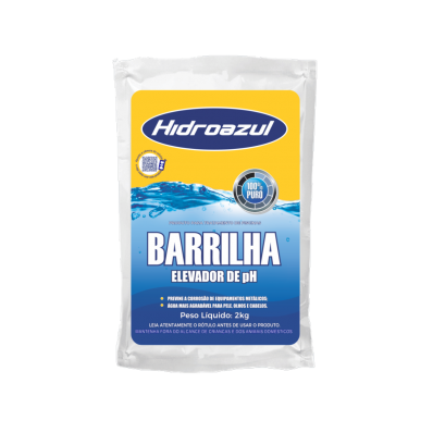 Barrilha Elevador De Ph Para Piscina Hidroazul 2 Kg