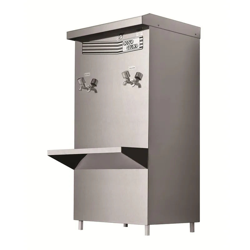 Bebedouro Industrial 2 Torneiras 30 Litros Acqua Gelata PRE30 Inox 127V