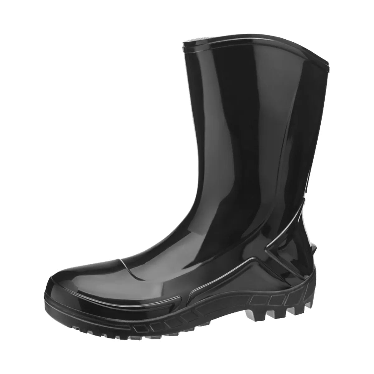 Bota de Pvc Marluvas Vulcaflex 110VFLEXF-PR Preta Cano Médio 25Cm CA 42291