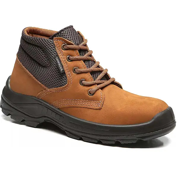 Bota de Segurança em Couro Nobuck Bracol DUBAI BAE 4031BAEN4400LL Castor Bico PVC CA 40872