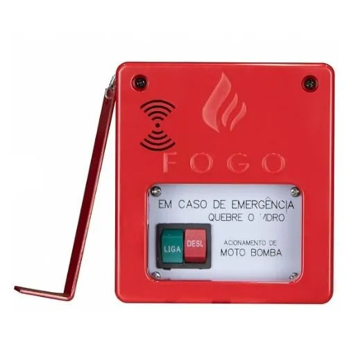 Botoeira Bomba de Incêndio Segurimax