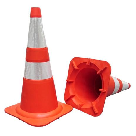 CONE FLEXIVEL – NBR 15.071 – REFLETIVO 75CM CA.N/A