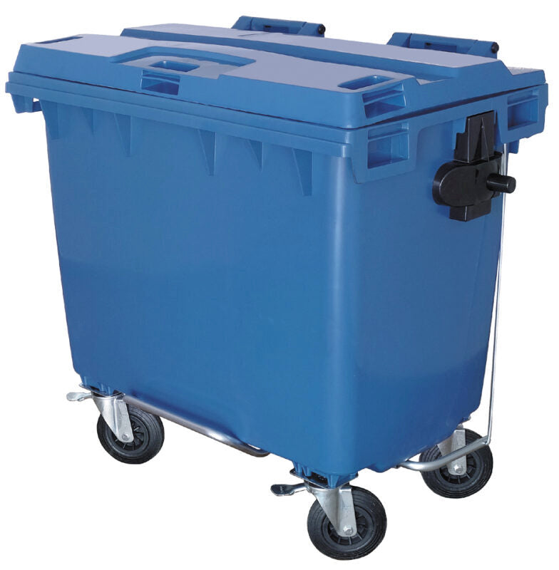 CONTENTOR MOVEL PARA LIXO CAPACIDADE 660L COM PEDAL