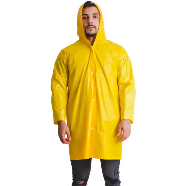 Capa de Chuva em PVC Maicol Amarela CA 28191