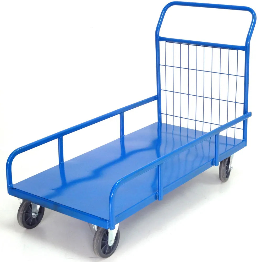 Carrinho Plataforma Com Abas 300 Kg 1.20m x 0.60m