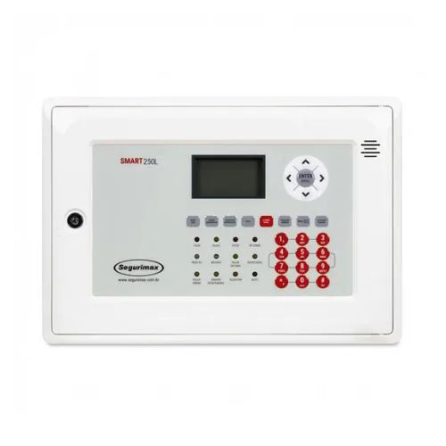 Central de Alarme de Incêndio Endereçável 250 Setores Smart Segurimax