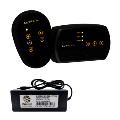 Controlador 2 Saída PDX1374N + Fonte Fasgold 12V/10A 120W