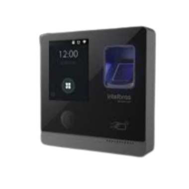 Controlador de Acesso Intelbras com Display Colorido, Leitor Biometrico e RFID 13.56 MHz SS 3430 MF BIO