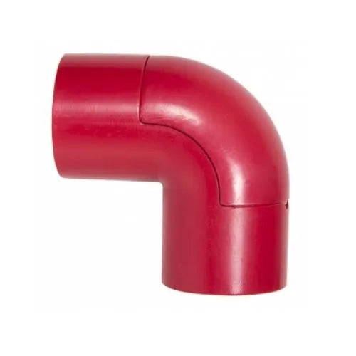 Cotovelo (Joelho) com inspeção PVC Vermelho 3/4" Antichamas