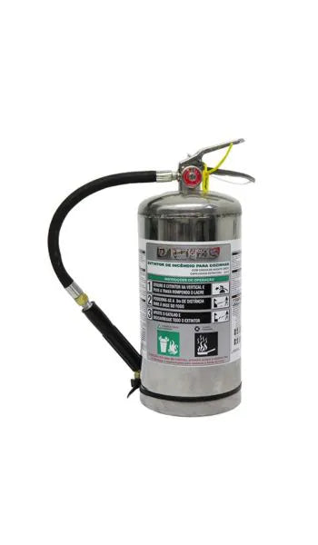 Extintor Classe K 6 Litros (cozinha, óleo e gordura)