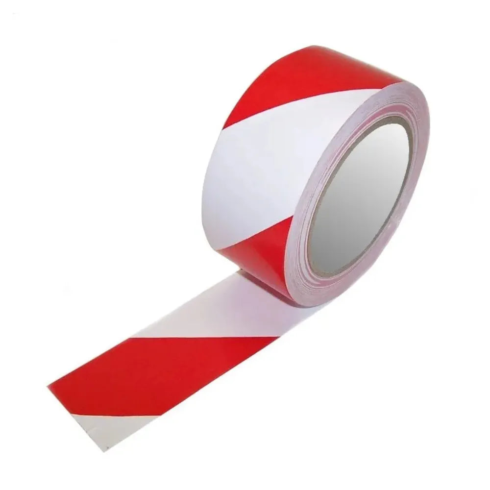 FITA DEMARCACAO VERMELHA E BRANCA 48MM X 30M KTL