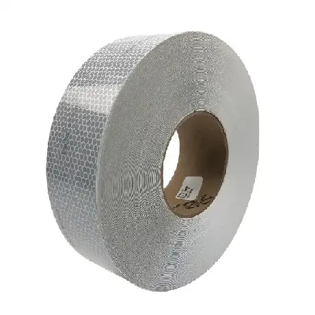 FITA REFLETIVA LR - SOLAS SAFETY OF LIFE AT SEA - BRANCO 5CM X 45,7M