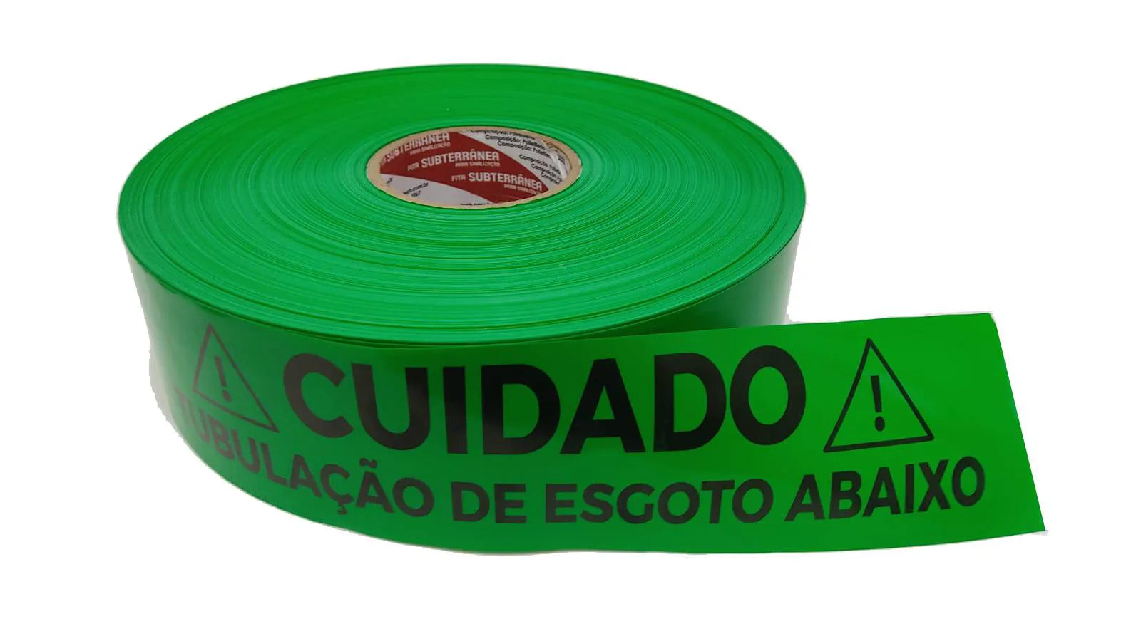 FITA SUBTERRANEA 76MM X 300M VD - TUBULACAO DE ESGOTO