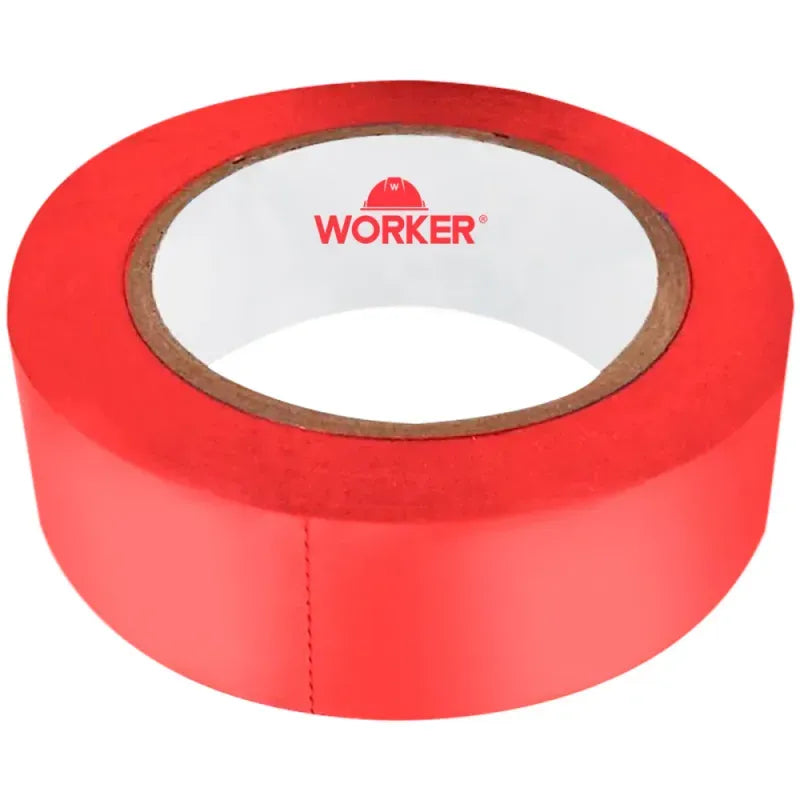 Fita Isolante Antichama 19mmx10m Vermelha Worker