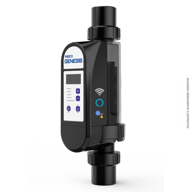 Gerador de Cloro Genesis 10 Veico com Wifi Piscinas 40.000L