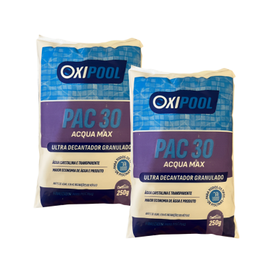 Kit 2 Clarificante Keepclor AcquaMaxUltra Oxipool 250g