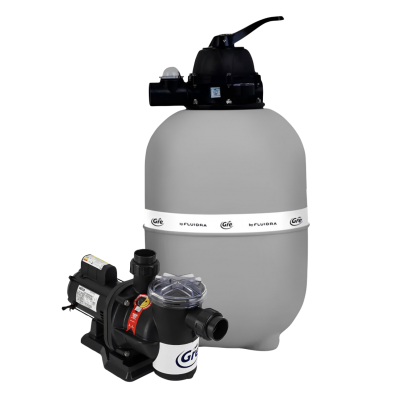 Kit Bomba 1 3 com Filtro De Piscina GRE200 Até 19.000 Litros