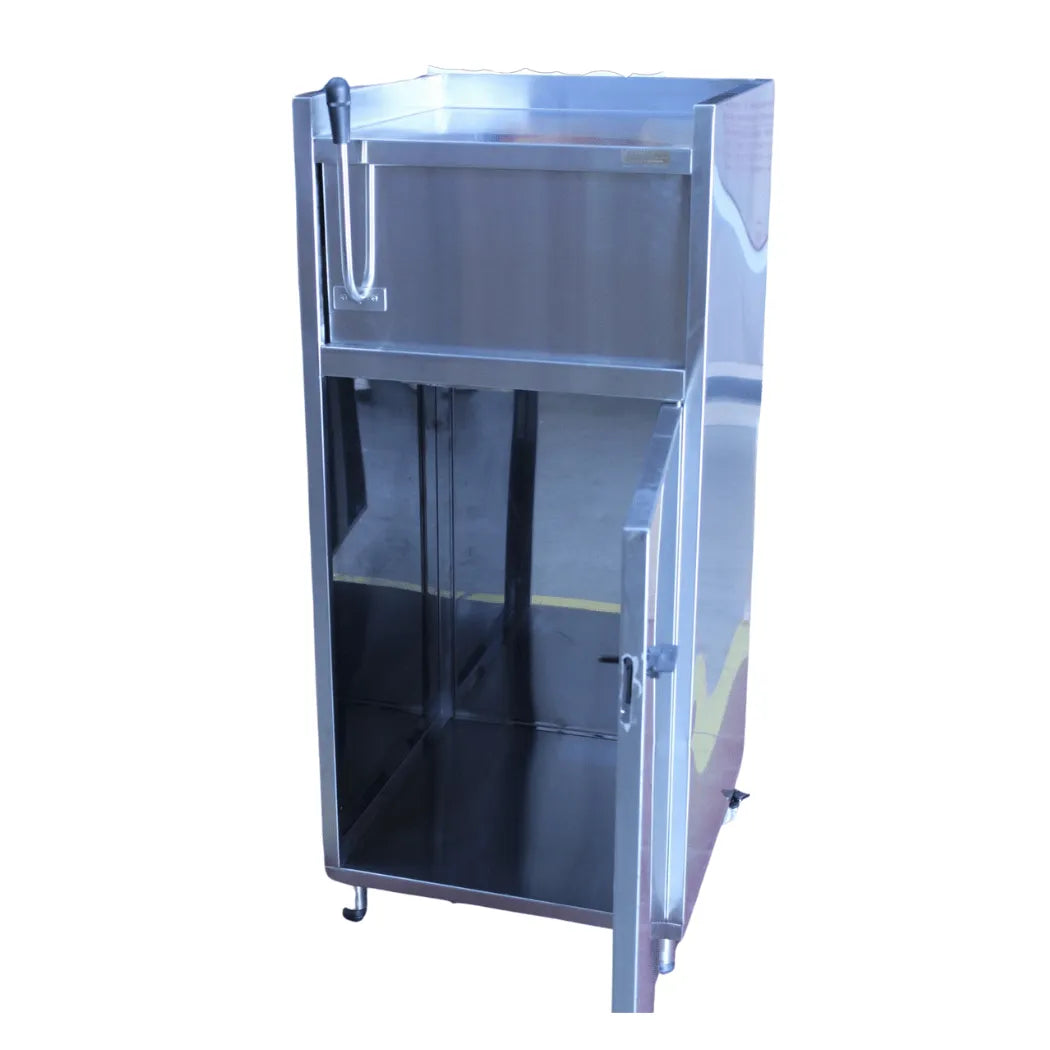 Lixeira Inox 100 Litros Fast Food 304 Krasinox