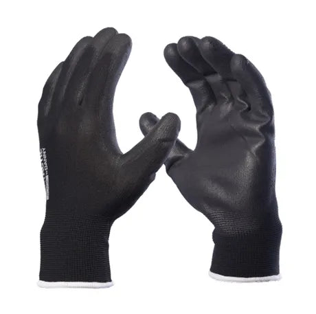 Luva DannyFlex Preta FlexTactil DA-12100P Nylon e Banho