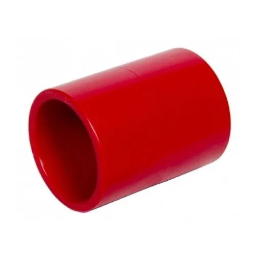 Luva PVC Vermelho 3/4" Antichamas