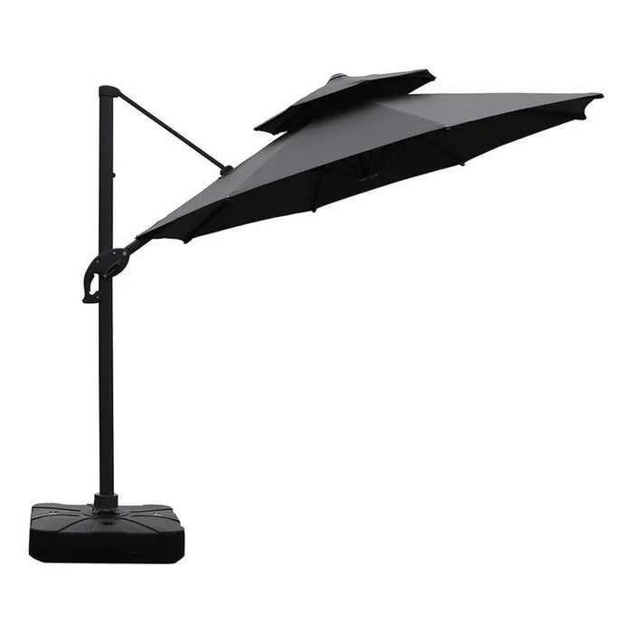 Ombrelone Lateral 300cm X 260cm Belize Grafite