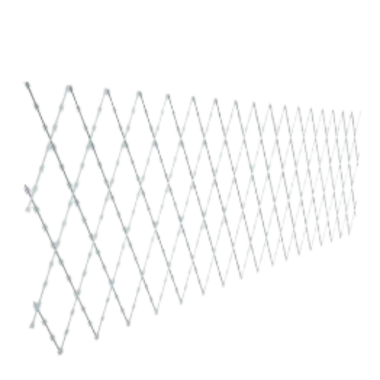 Rede Concertina Laminada 2M X 1M de Altura Arame Scudo