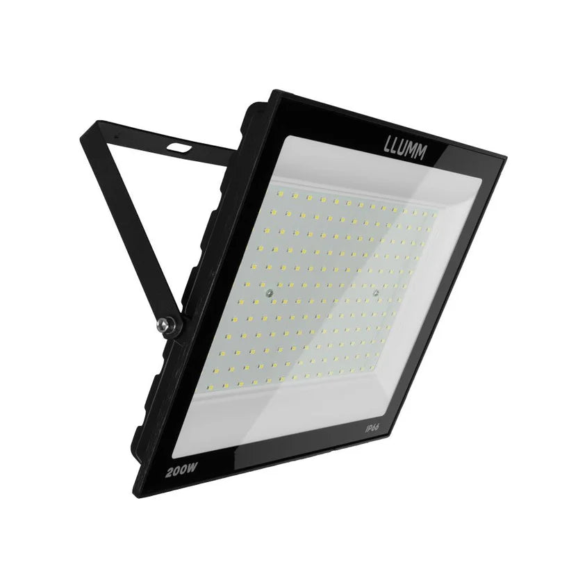 Refletor Deep Solar Led 200w 6500k com Painel Solar e Controle Remoto