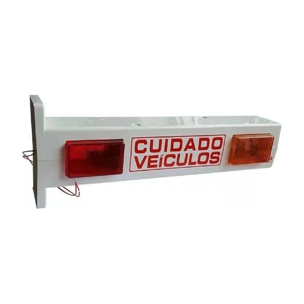 Sinalizador Toller de Garagem Led Bivolt Branco 41cm