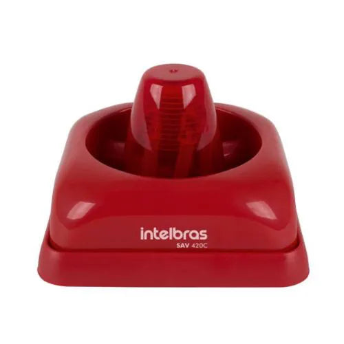 Sirene Audiovisual Convencional SAV 420C Intelbras