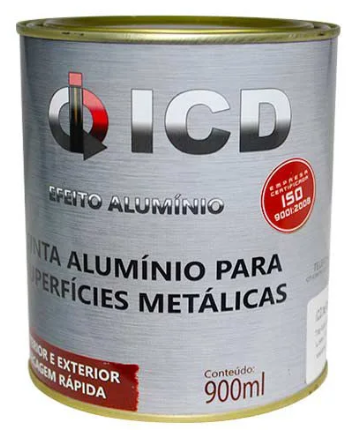 Tinta alumínio para Superfícies Metálicas 900 ml
