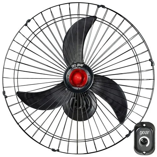 Ventilador de parede 70 cm oscilante bivolt preto - V70P 110V 220V