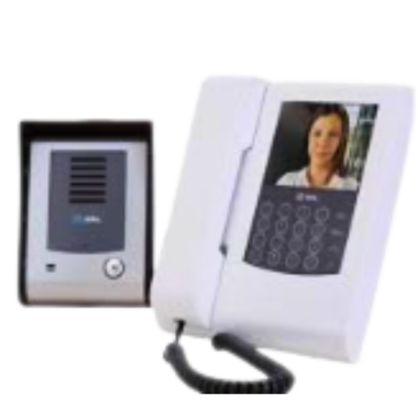 Vídeo Porteiro Eletrônico Sense com Telefone Branco HDL