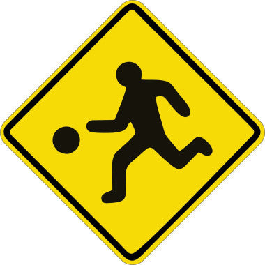 Placa de Sinalização para Crianças em Alumínio