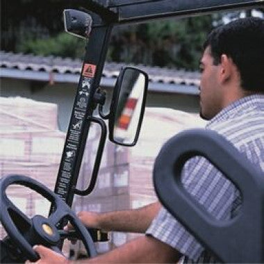 Espelho Retrovisor para Empilhadeira - 26 cm x 15 cm