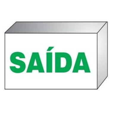 Luminária de Emergência Bivolt com Saída Verde