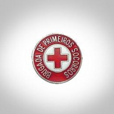 Insígnia Brigada de Primeiros Socorros em Latão