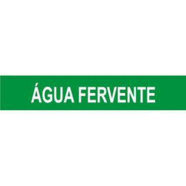 Marcador de Tubulação Externo - Indicação de Água Fervente