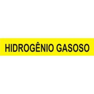 Marcador de Tubulação para Hidrogênio Gasoso - Pequeno Diâmetro