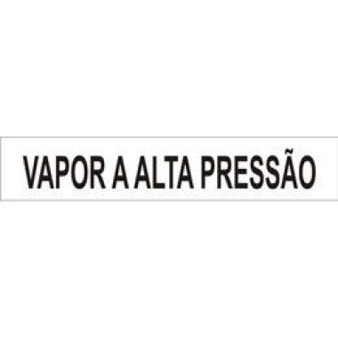 Marcador de Tubulação para Vapor a Alta Pressão - Pequeno Diâmetro