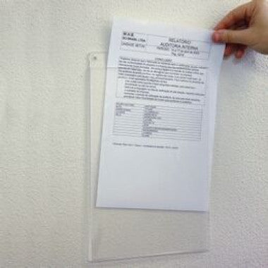 Suporte Vertical A4 em Acrílico para Mensagens