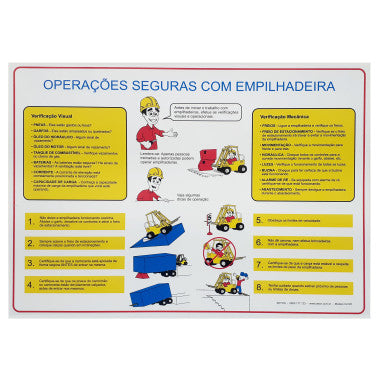 Painel de Segurança para Operações com Empilhadeiras