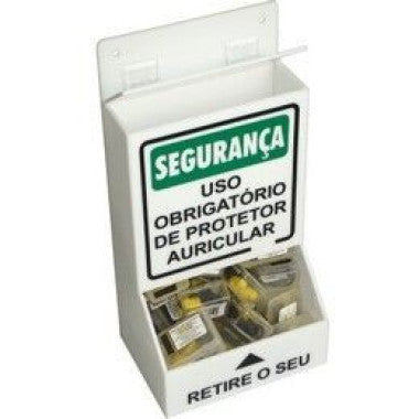 Dispensador de Protetor Auricular para Mesa ou Parede