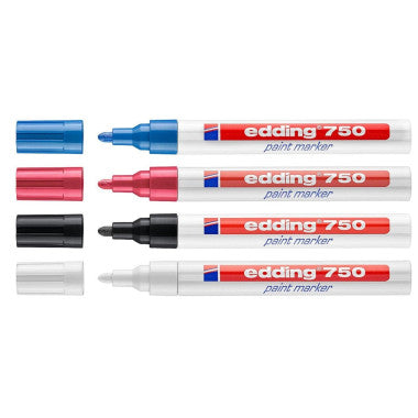 Caneta Marcadora Brilhante com Ponta Grossa - Tinta Permanente