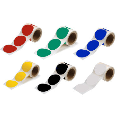 Fita Demarcadora Toughstripe com Círculos - Rolo com 300 Unidades