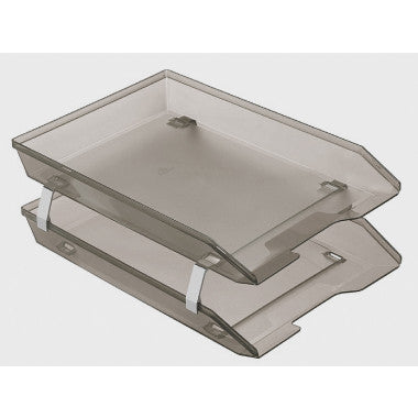 Caixa Articulada Frontal com 2 Nichos - Fume