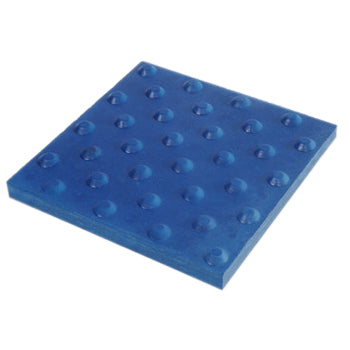Piso Tátil PVC 25x25 Azul 300x300