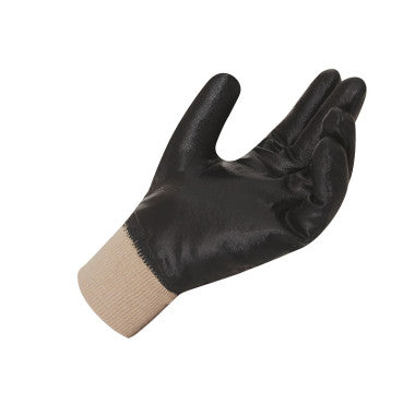 Luva Nitrílica com Dorso Coberto para Proteção Industrial