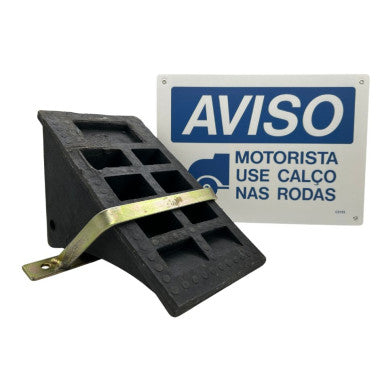 Kit de Calço para Caminhões - Segurança em Carga e Descarga